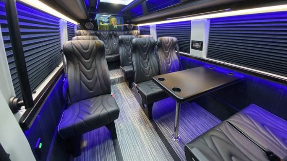 18 passenger sprinter van interior vallejo