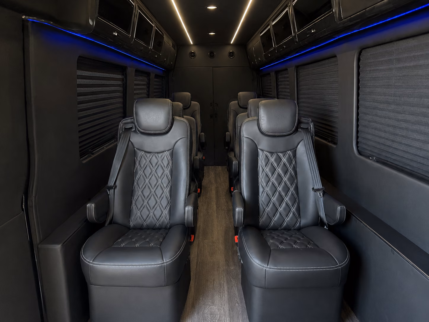 vallejo 8 passenger sprinter van interior