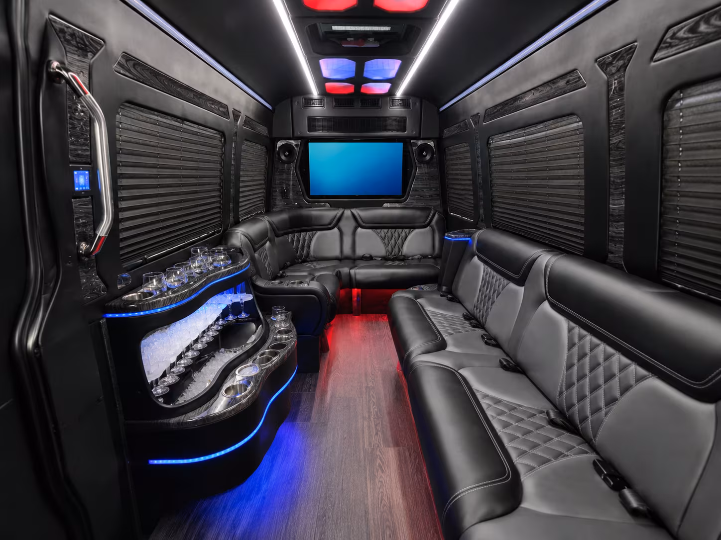 vallejo sprinter limousine interior