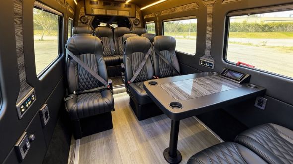 vallejo 12 passenger sprinter van interior