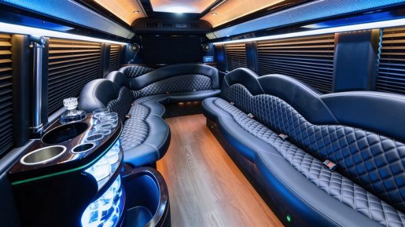 vallejo sprinter limousine interior